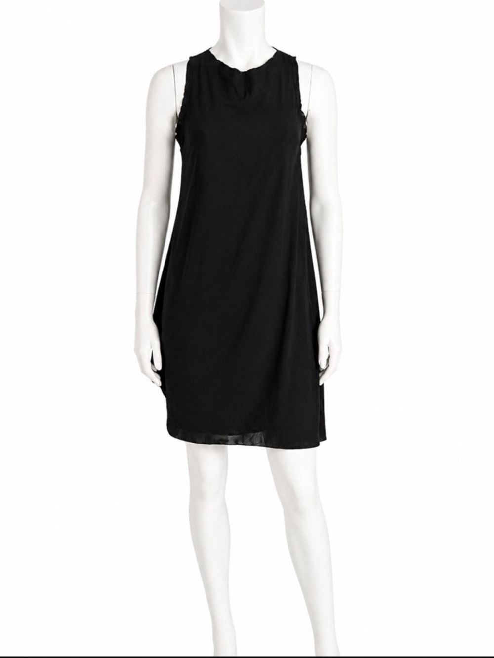 Marie Saint Pierre Sleeveless Black  Shift Dress  Sz 1 ( US 4)